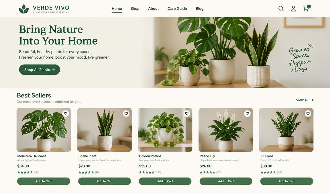 Sitio web VERDE VIVO